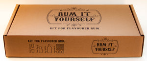 Kit for flavoured rum