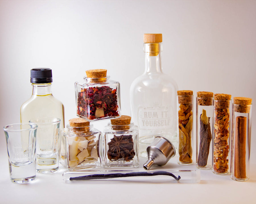 Kit for flavoured rum (Alcohol not included) – Rum It Yourself!